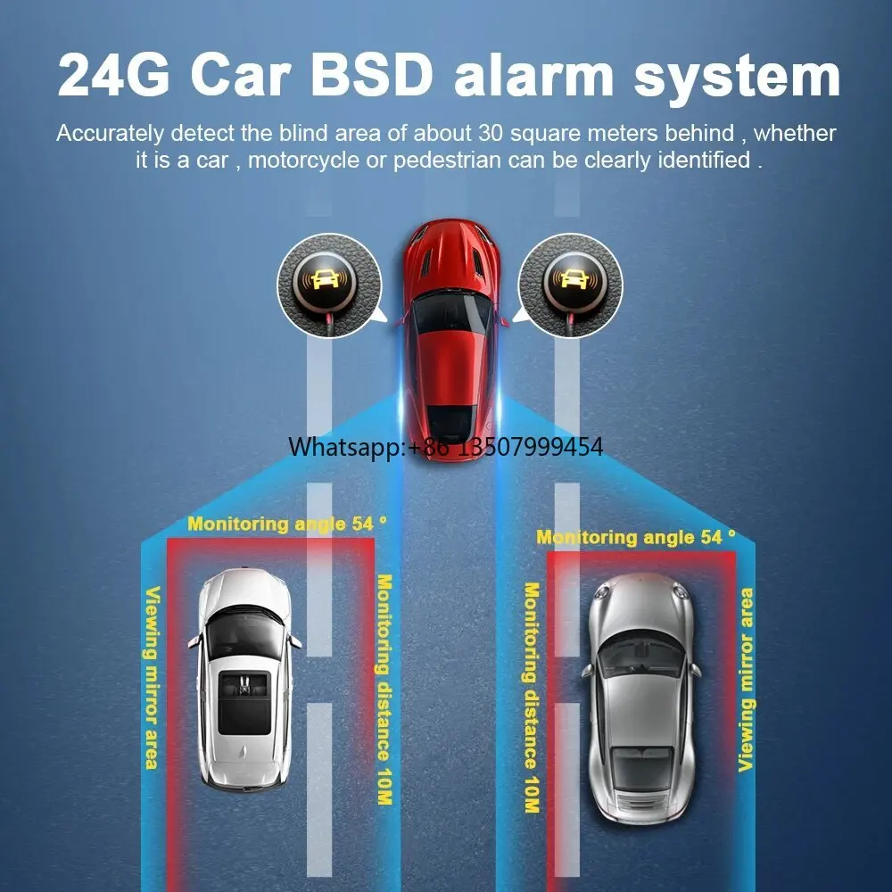 Blind Spot Detection System 24Ghz Radar - 기아 자동차 카이엔용 유니버셜 24GHz 77GHz