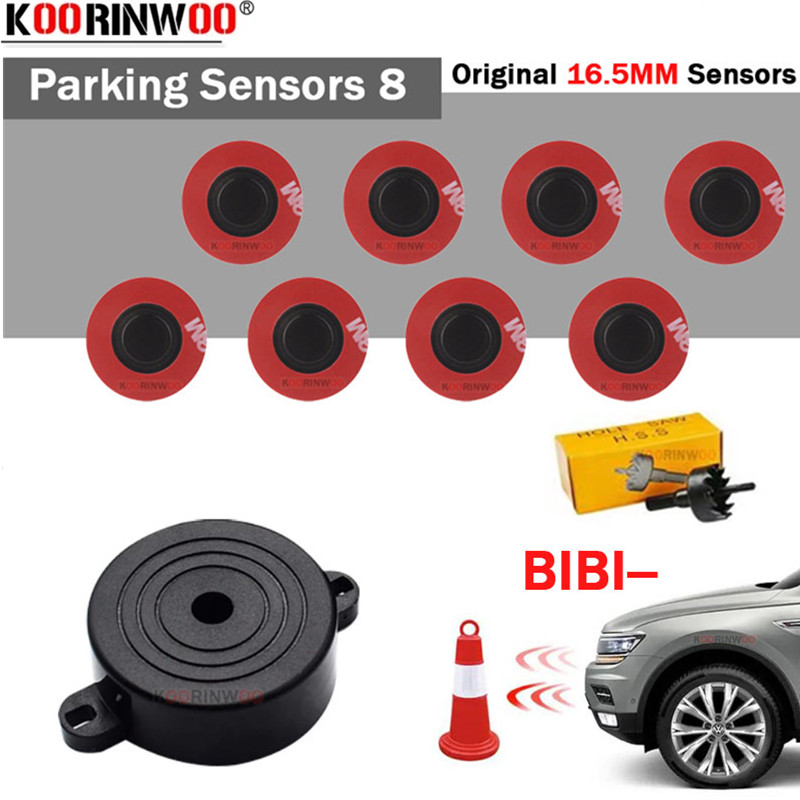 Car Parking Sensor 8 Sensor Front Rear - 코린우 자동차 주차 센서 8개 (전면
