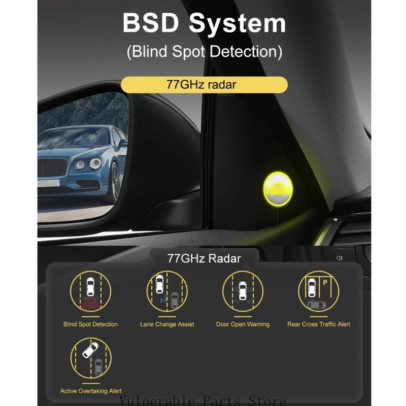 D0UC 블라인드 지역 모니터링 차선 변경 보조 경고등 - Millimeter Wave Radar Blind Spot Warning 리뷰 및 가격
