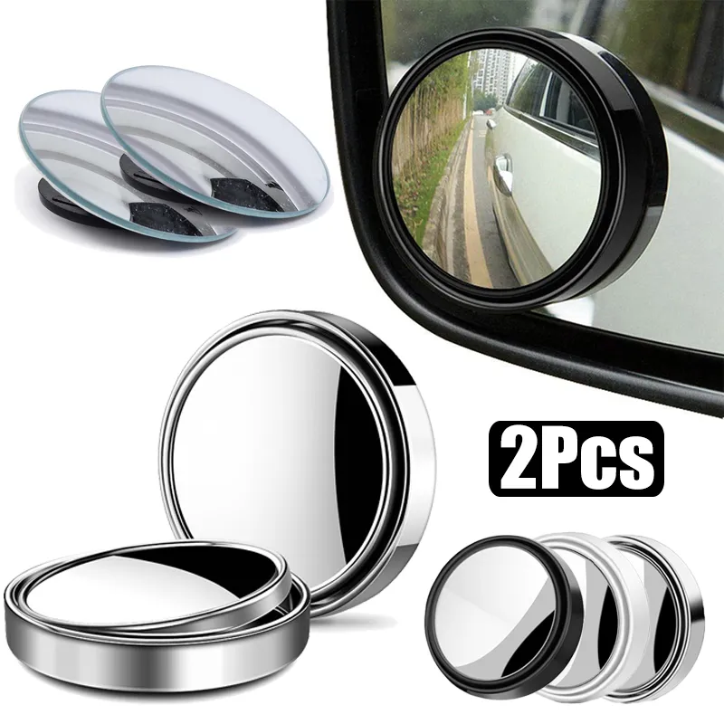 360 °   조절 가능한 광각 원형 볼록형 사각지대  - Blind Spot Mirror Wide Angle Convex 2Pcs 리뷰 및 가격