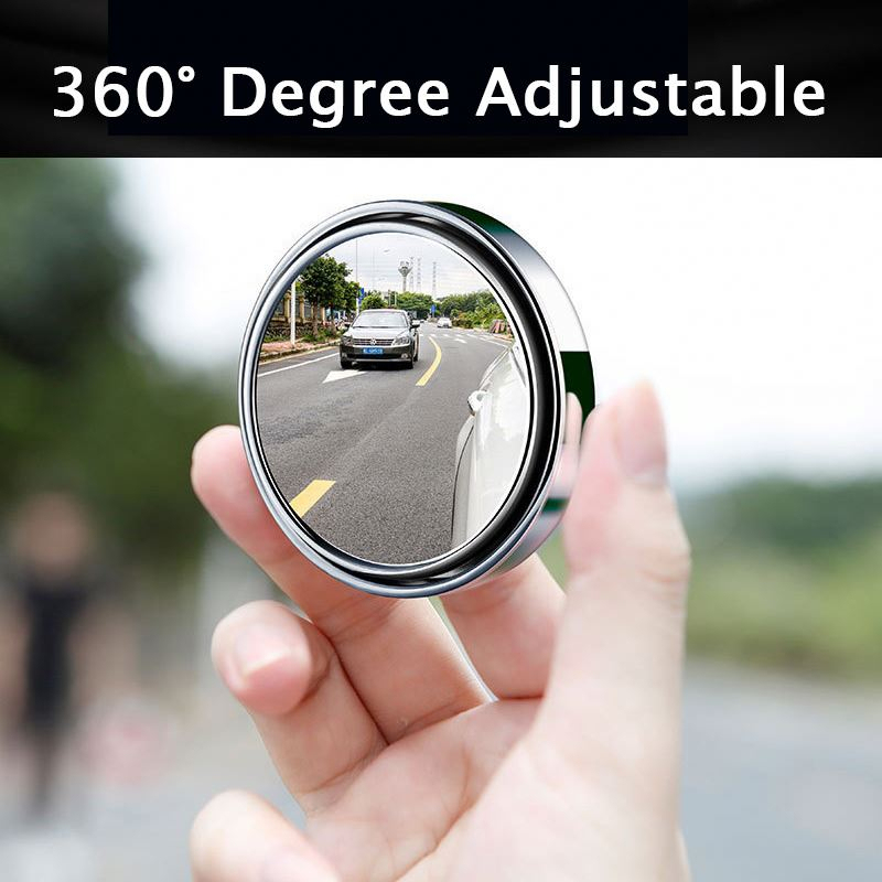 고품질 2개입 투명 볼록 광각 360도 회전식 사각지대 - Blind Spot Mirror Wide Angle Convex 2Pcs 리뷰 및 가격
