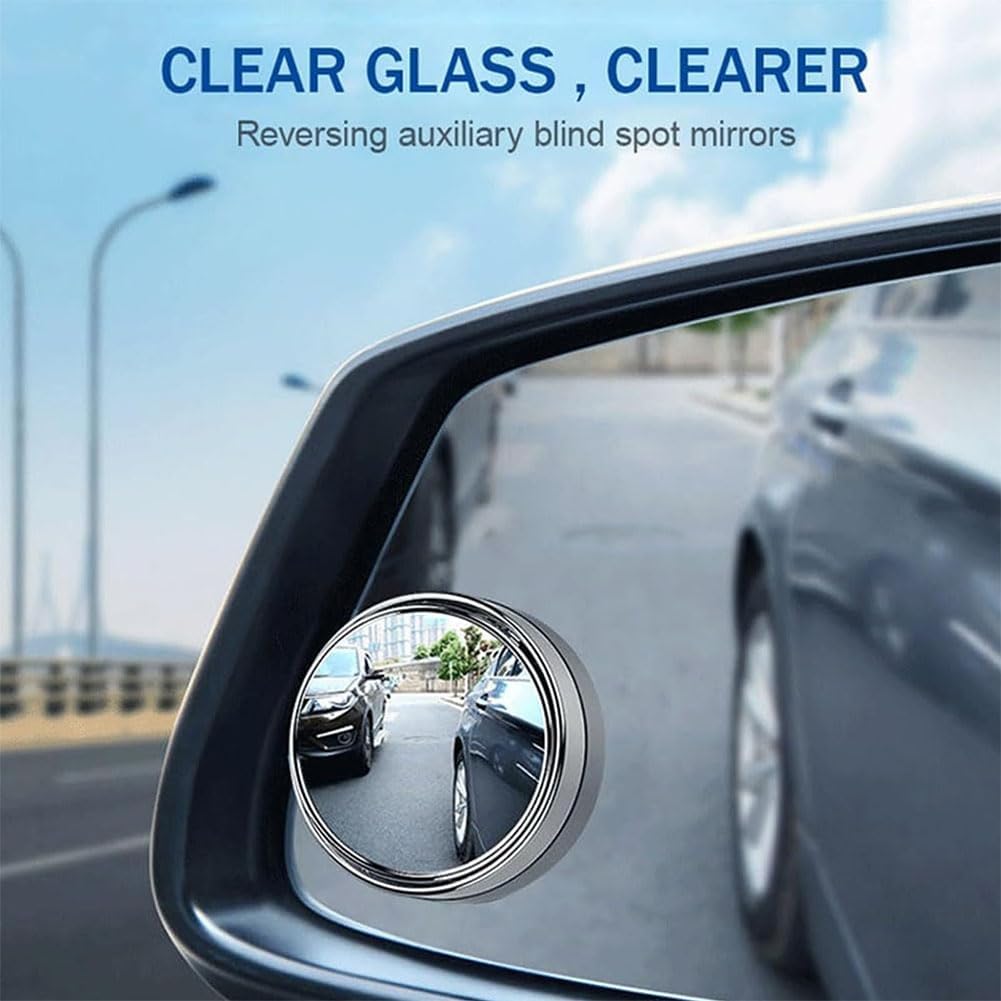 2개입 원형 프레임 볼록 사각지대 거울 안전 운전 와이 - Blind Spot Mirror Wide Angle Convex 2Pcs 리뷰 및 가격