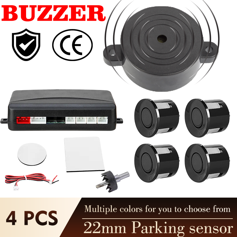 디지털 디스플레이 4센서 부저 22mm 자동차 주차 센 - Parking Sensor Buzzer Display Indicator 리뷰 및 가격