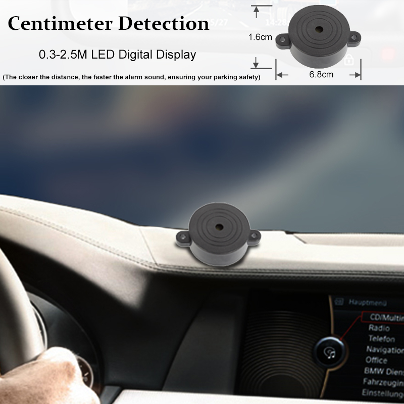 디지털 디스플레이 4센서 부저 22mm 자동차 주차 센 - Parking Sensor Buzzer Display Indicator 리뷰 및 가격