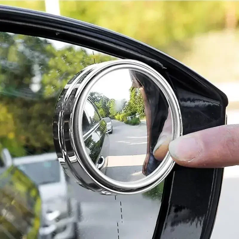 차량용 원형 프레임 볼록형 사각지대 거울 2개, 360 - Blind Spot Mirror Wide Angle Convex 2Pcs 리뷰 및 가격