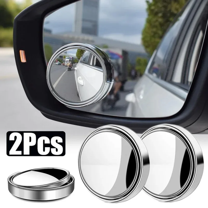 360 도 조절 가능한 사각 지대 거울, 자동차 보조  - Blind Spot Mirror Wide Angle Convex 2Pcs 리뷰 및 가격