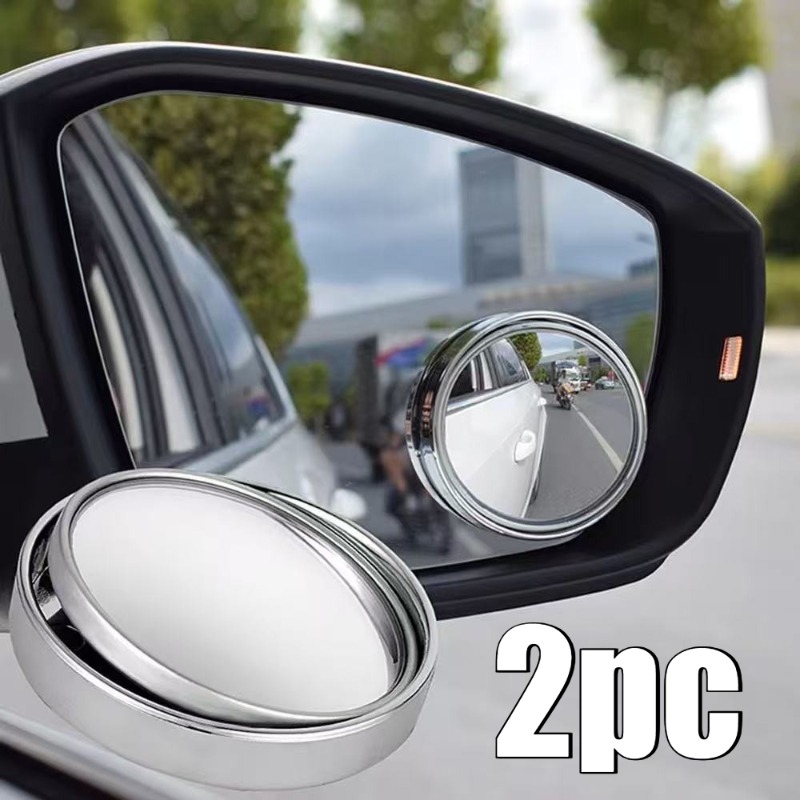 2개입 원형 프레임 볼록형 사각지대 거울 안전 운전 광 - Blind Spot Mirror Wide Angle Convex 2Pcs 리뷰 및 가격
