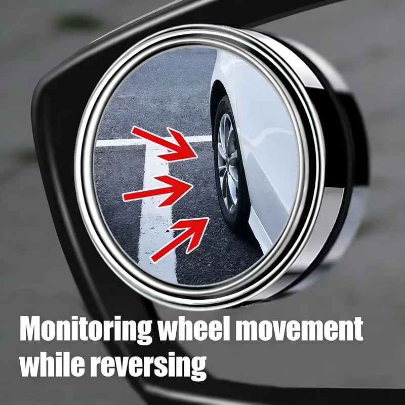 2개입 원형 프레임 볼록형 사각지대 거울 안전 운전 광 - Blind Spot Mirror Wide Angle Convex 2Pcs 리뷰 및 가격