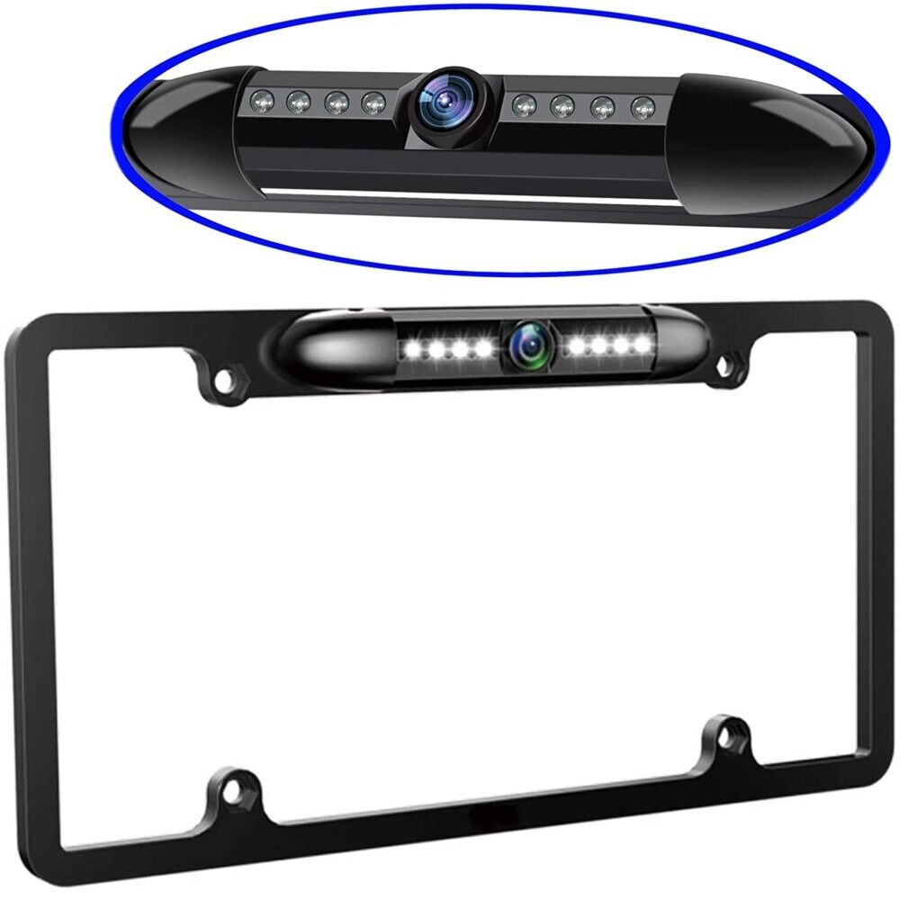번호판 프레임에 장착하는 후방 카메라, 170도 시야각 - License Plate Backup Camera Frame Mount 리뷰 및 가격