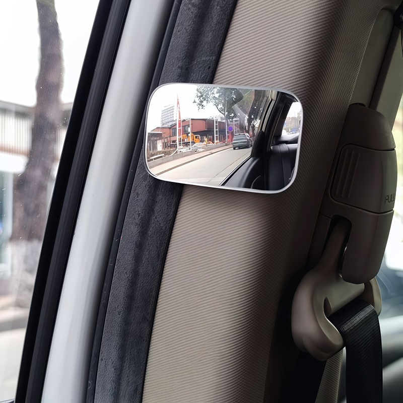 2개입 뒷좌석 승객용 HD 유리 광각 볼록 거울 조절  - Blind Spot Mirror Wide Angle Convex 2Pcs 리뷰 및 가격