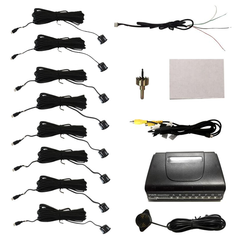 CITYCARAUTO 범용 8센서 주차 후방/전방 차량 - Car Parking Sensor 8 Sensor Front Rear 리뷰 및 가격