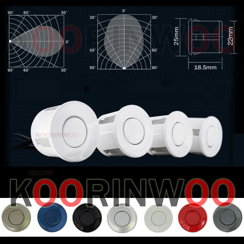 쿠린우 자동차용 지능형 시스템 파크트로닉스 4/8 다이 - Car Parking Sensor 8 Sensor Front Rear 리뷰 및 가격