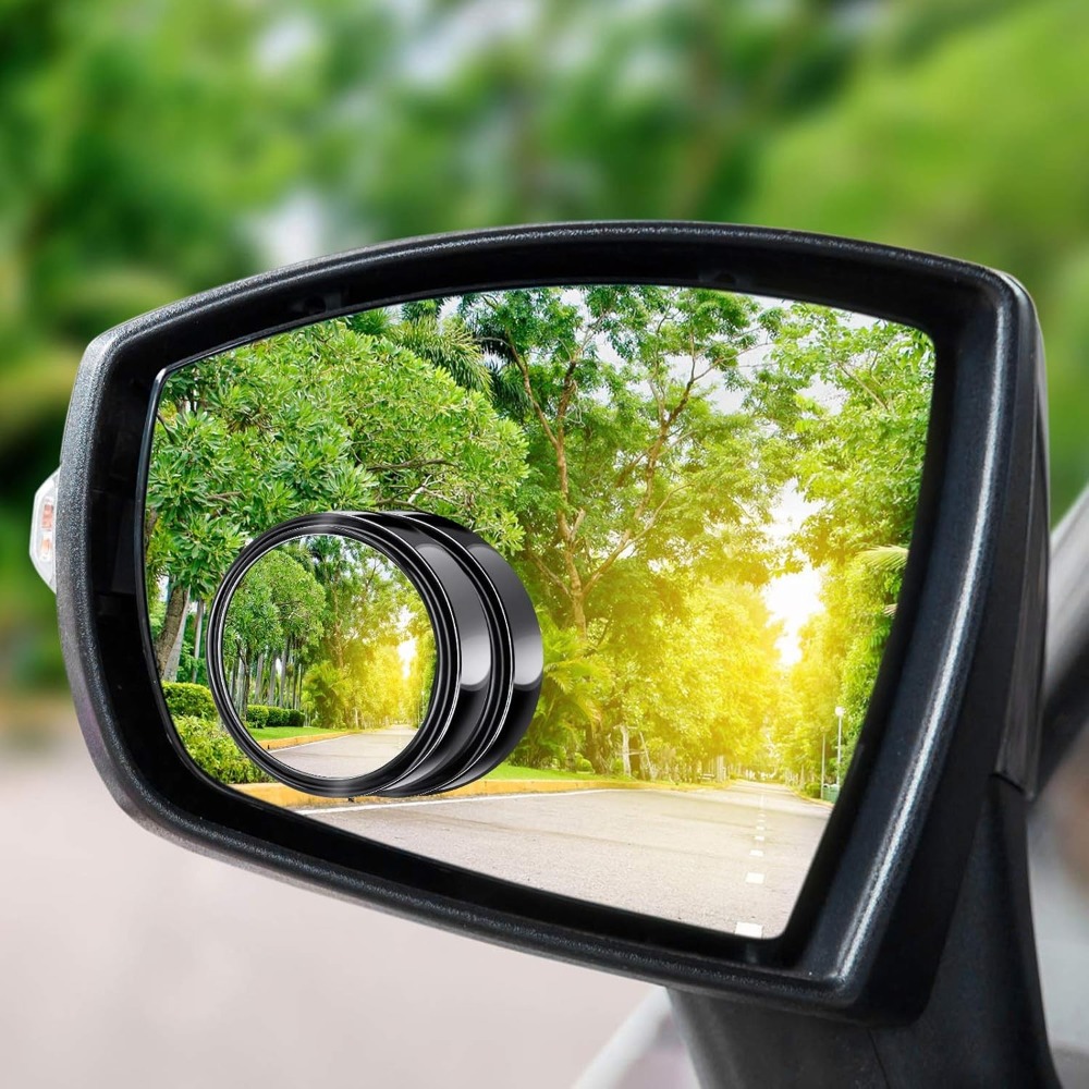 2개 360도 조절 가능 사각지대 미러 자동차 보조 후 - Blind Spot Mirror Wide Angle Convex 2Pcs 리뷰 및 가격