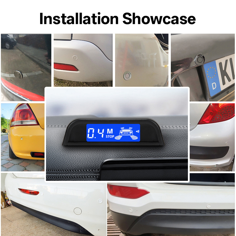 히프크론 주차 센서 키트 자동차 후진 주차 디스플레이  - Parking Sensor Buzzer Display Indicator 리뷰 및 가격