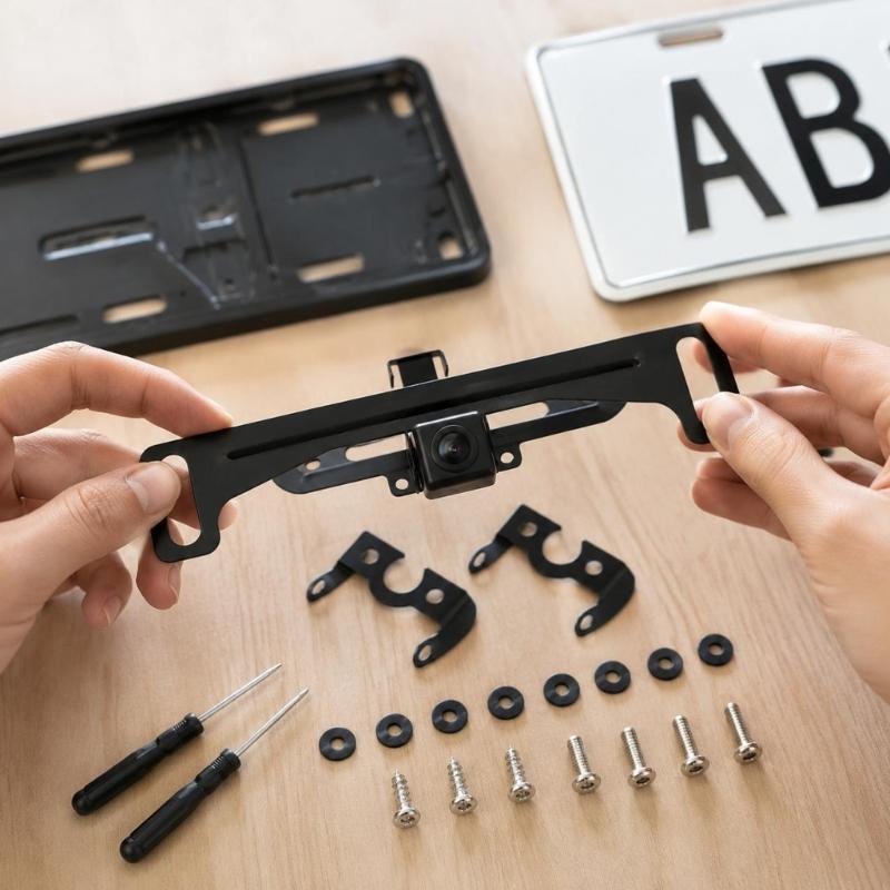 백업 카메라 지지 브래킷 키트, 번호판 프레임 마운트( - License Plate Backup Camera Frame Mount 리뷰 및 가격