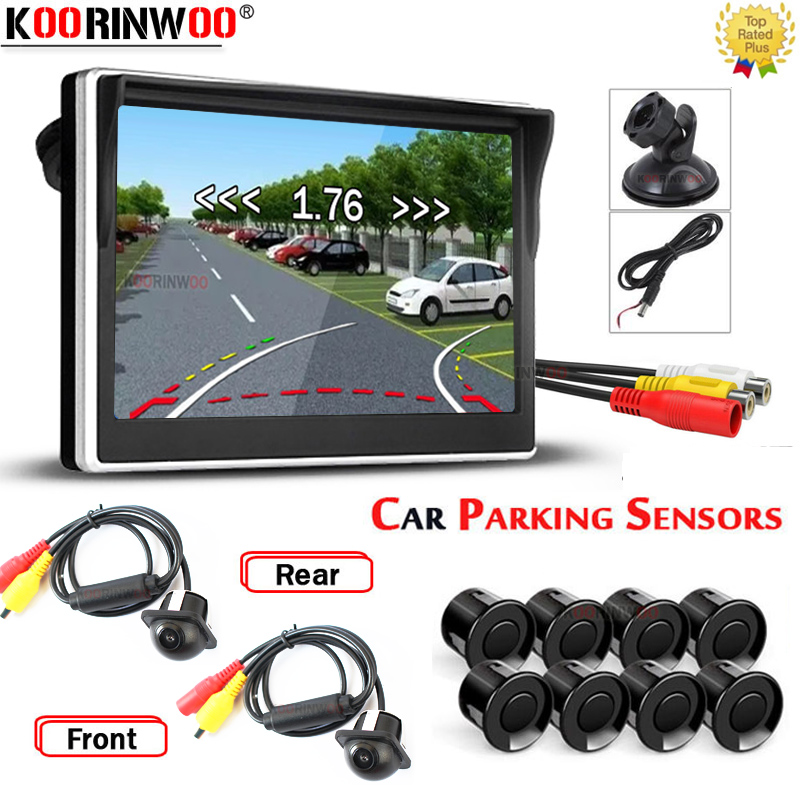 쿠린우 인텔리전트 파크트로닉스 8 자동차 주차 센서 전 - Car Parking Sensor 8 Sensor Front Rear 리뷰 및 가격